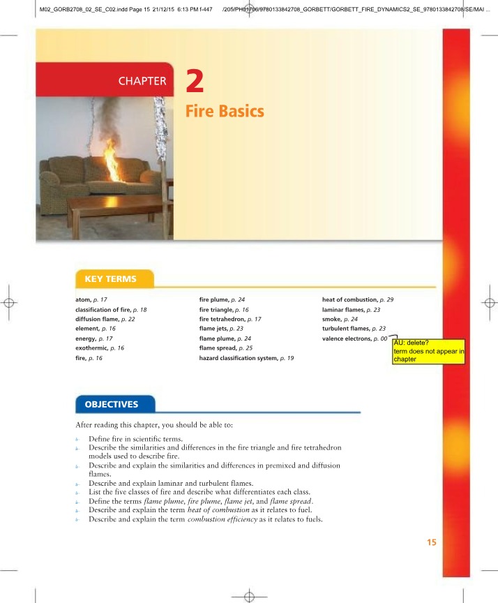 Fire Basics Definitions and Key Terms