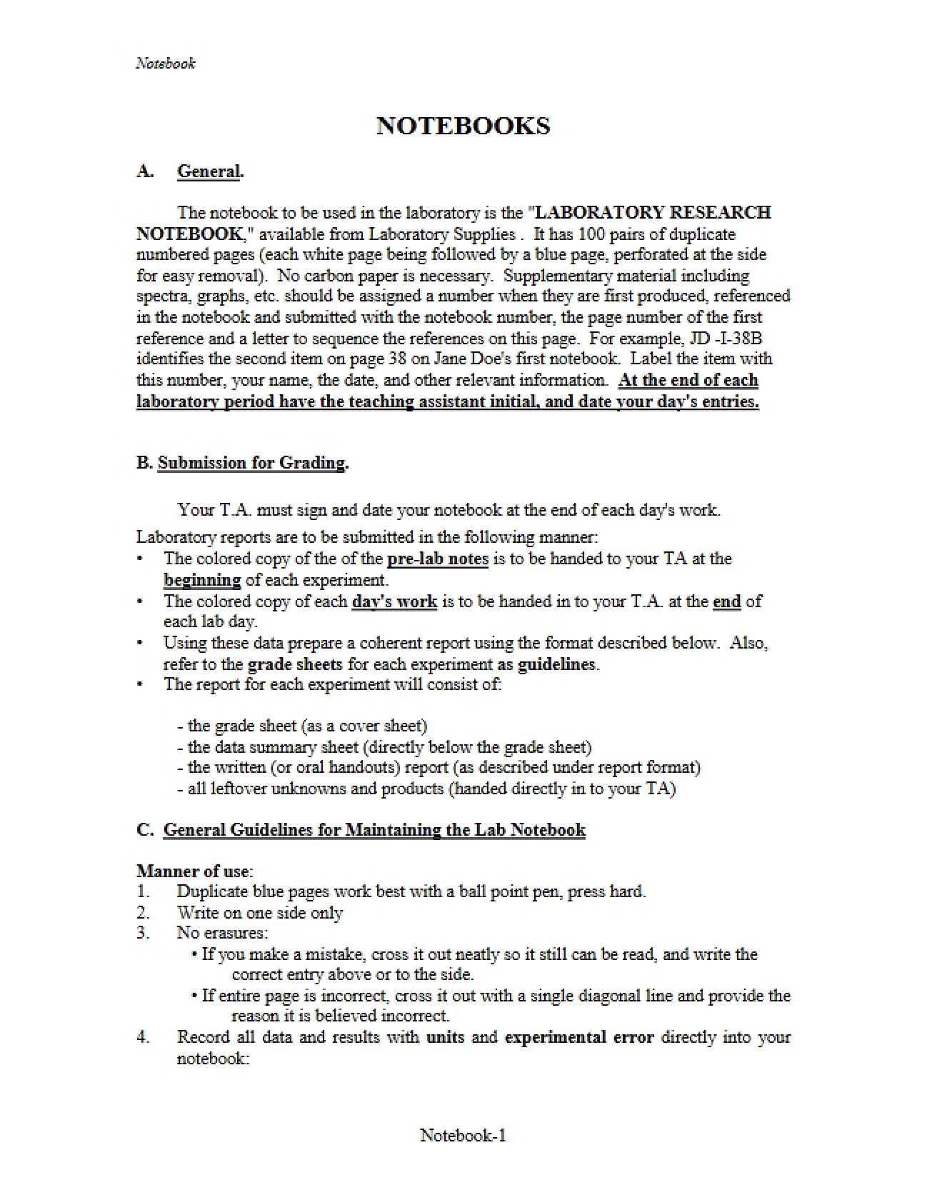 Course Outline