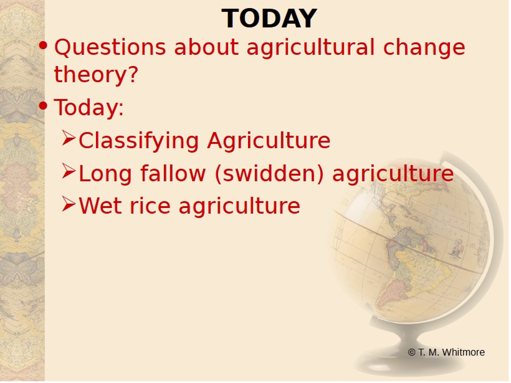Agriculture Classification