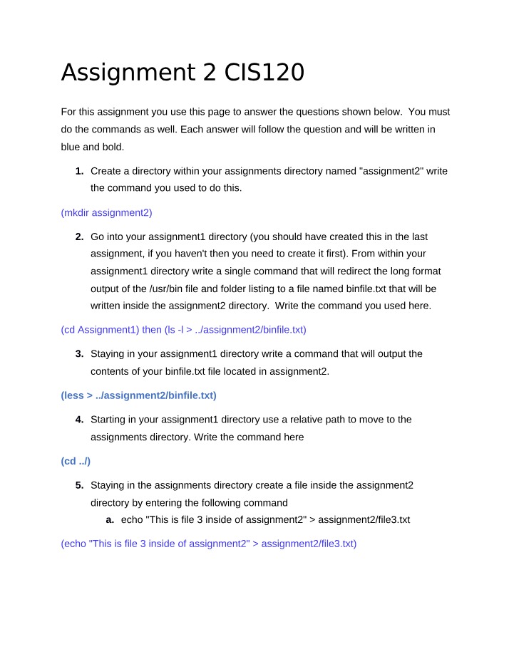CIS120 - Assignment 2