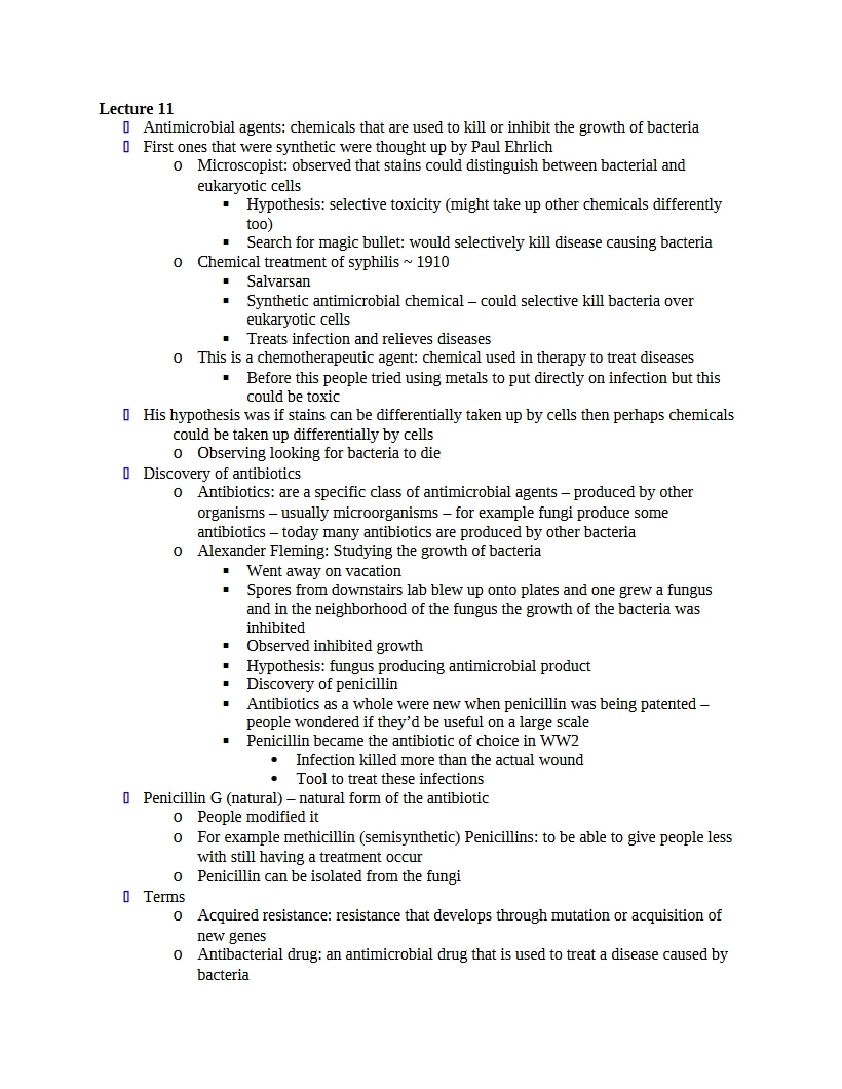 Class Session 11 Notes