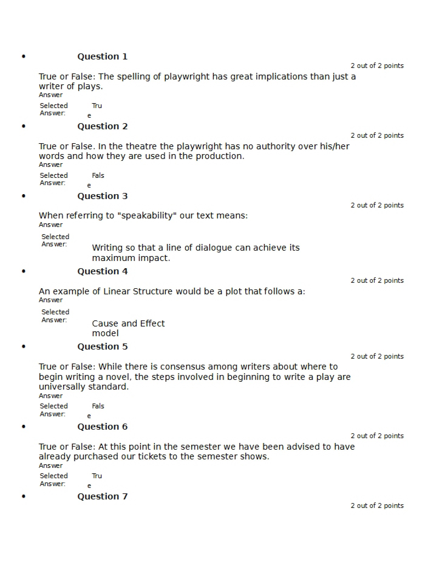 Quiz 4 Part 3
