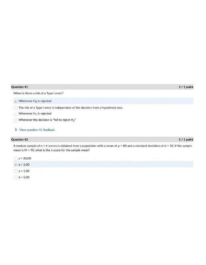Type I Error and Z-Score Calculation Practice