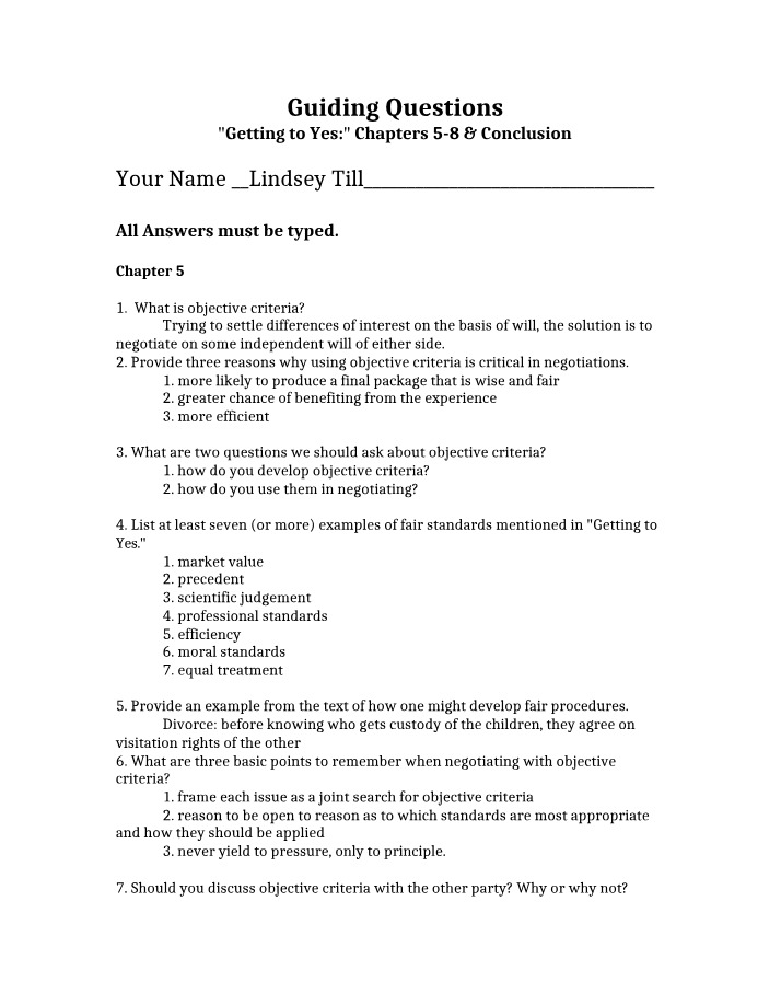 COMM 450 Guiding Questions