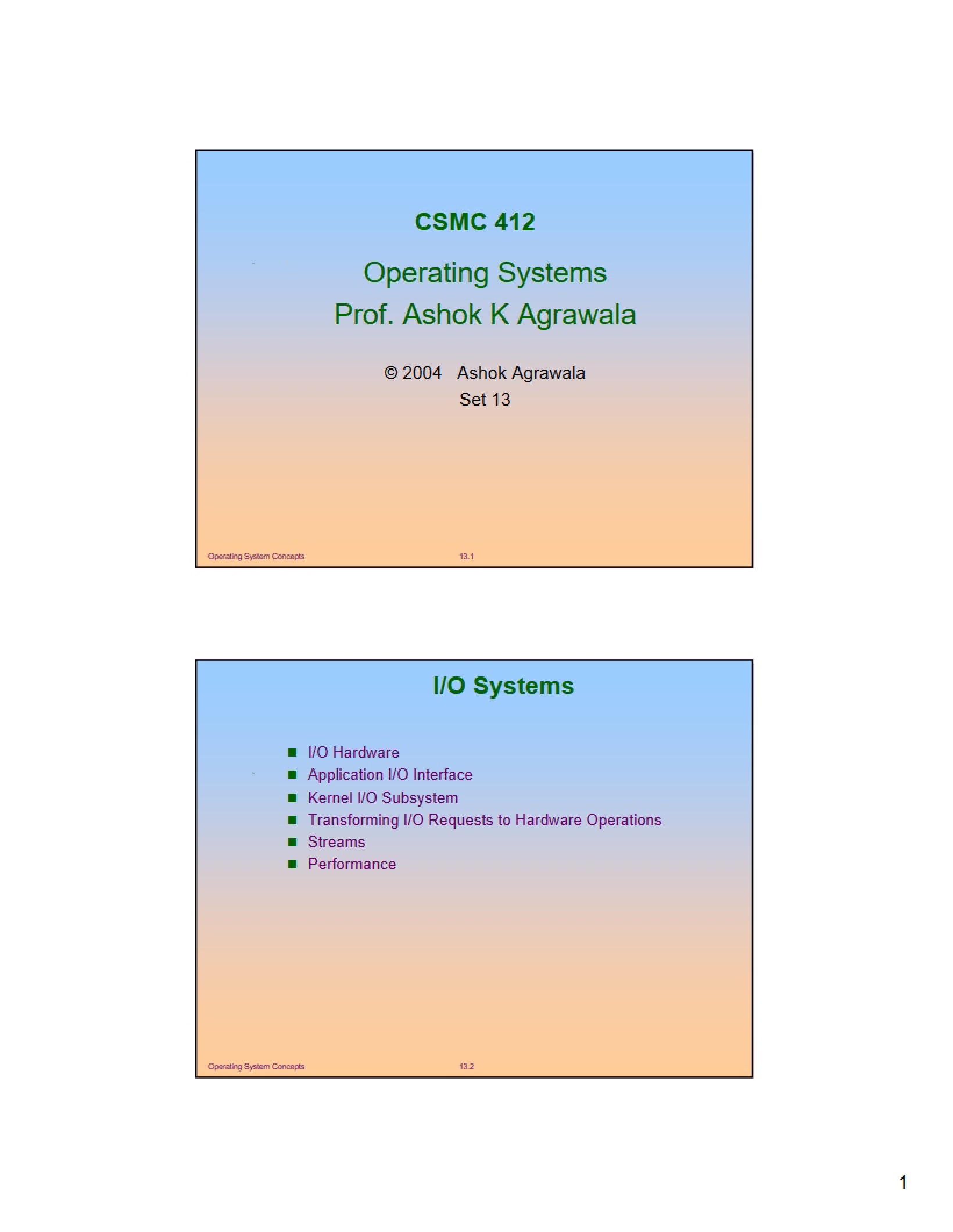 Advanced OS Logic and Implementation
