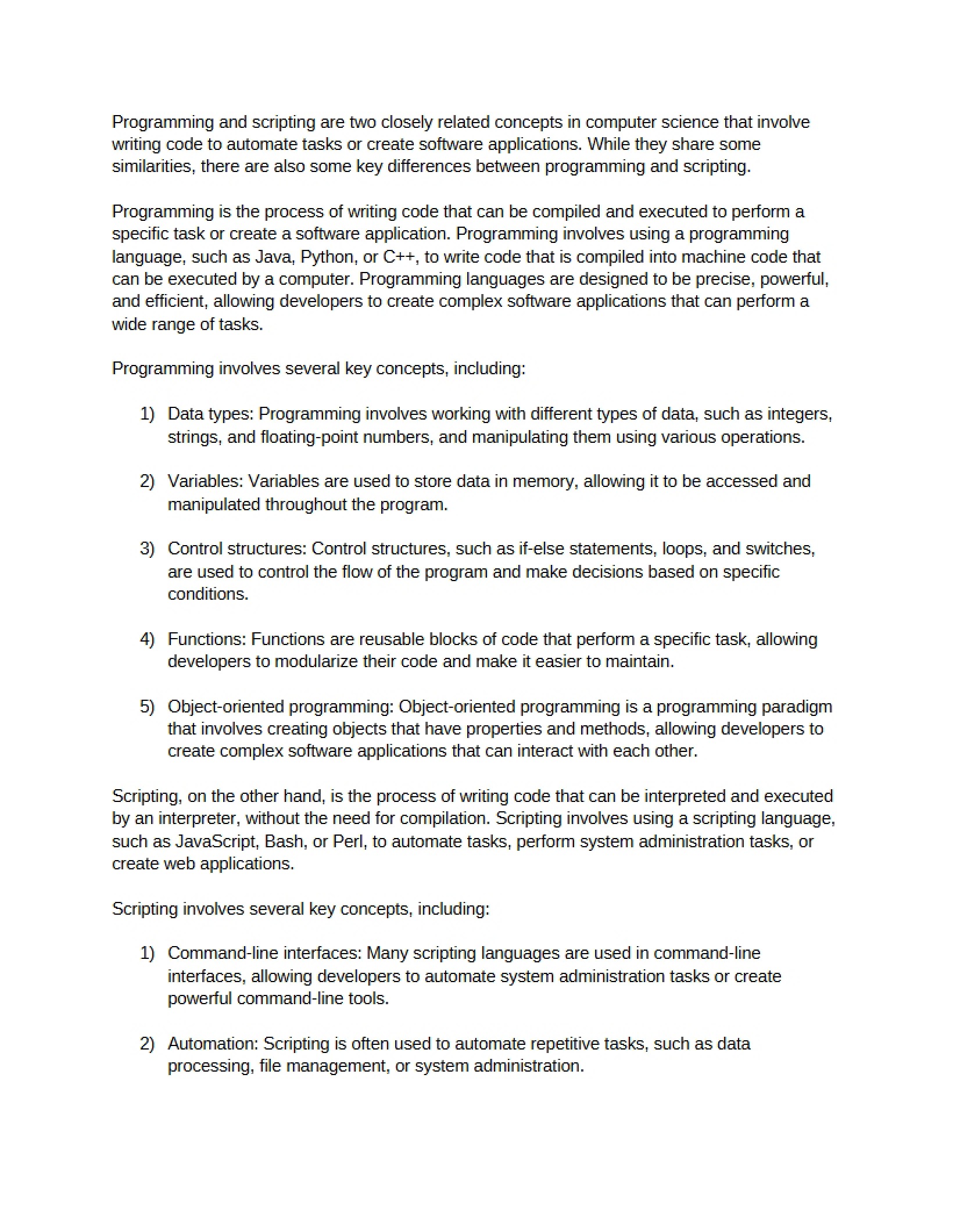 Scripting and Programming for Technical Directing