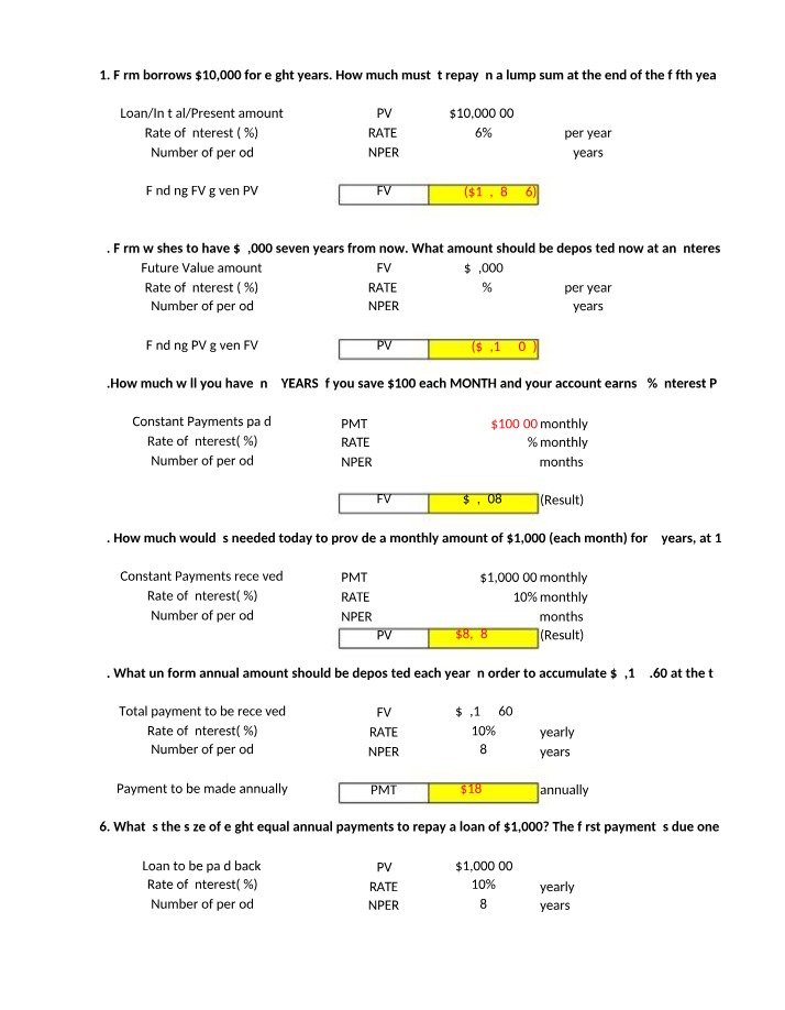 Financial Management Assignment - Problems and Solutions