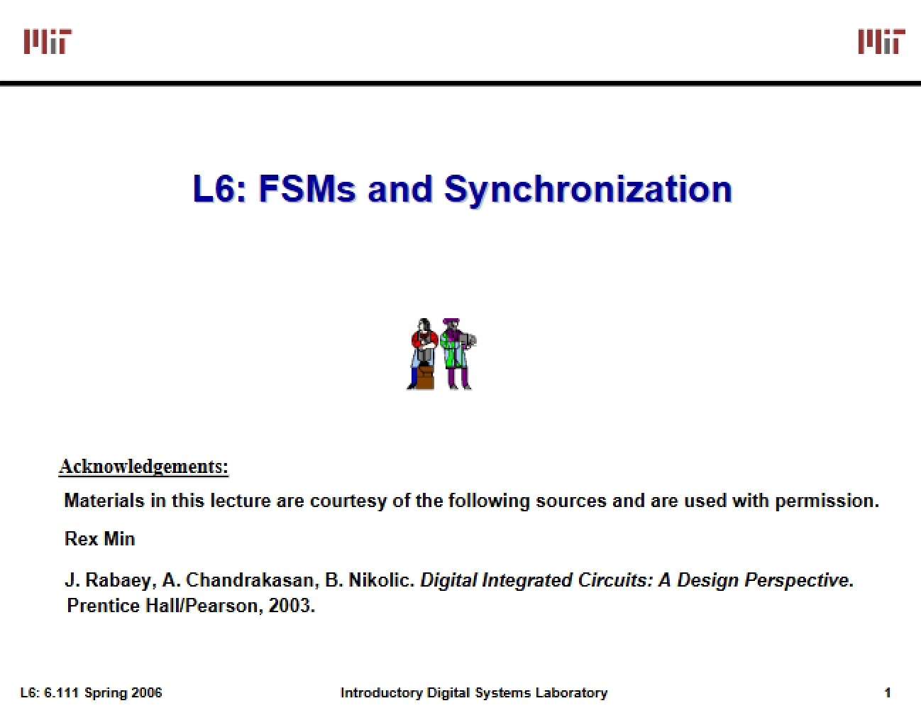 Notes for Digital Systems