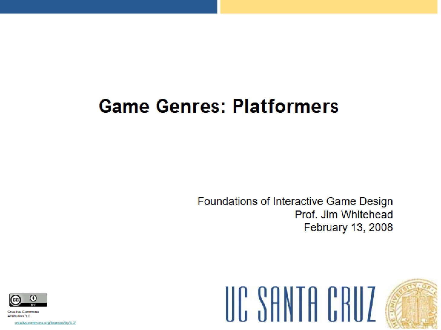 Games Platformers