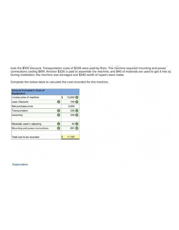 Calculating Total Cost of Machine Purchase and Transportation