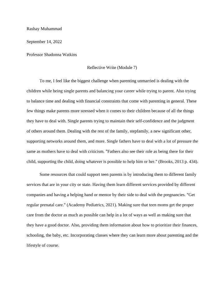 Module 7 - Chapter 7 RW