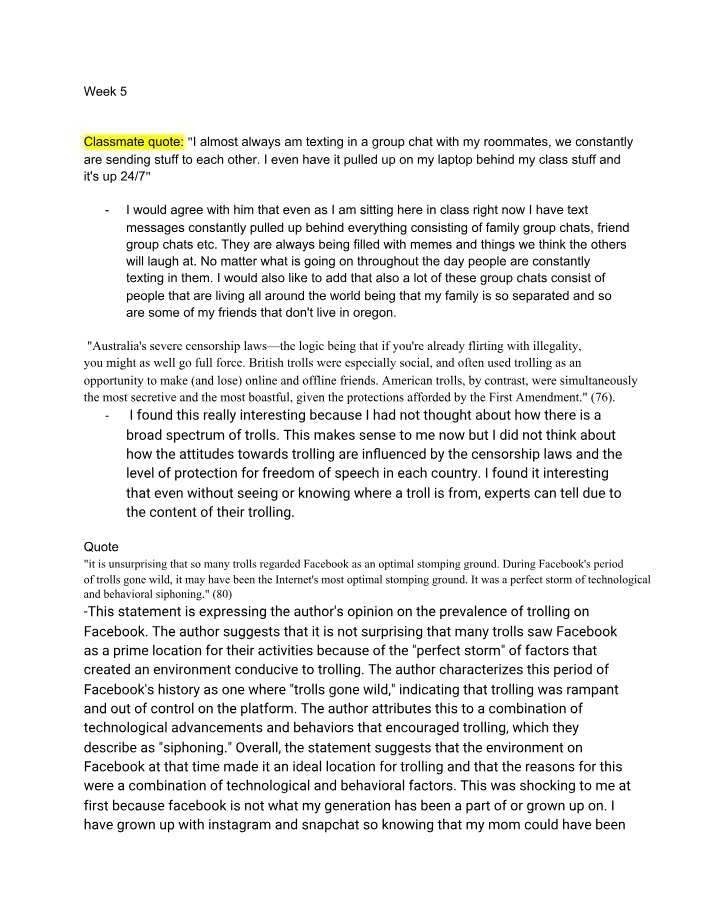 Group Chats and their Impact on Communication Habits