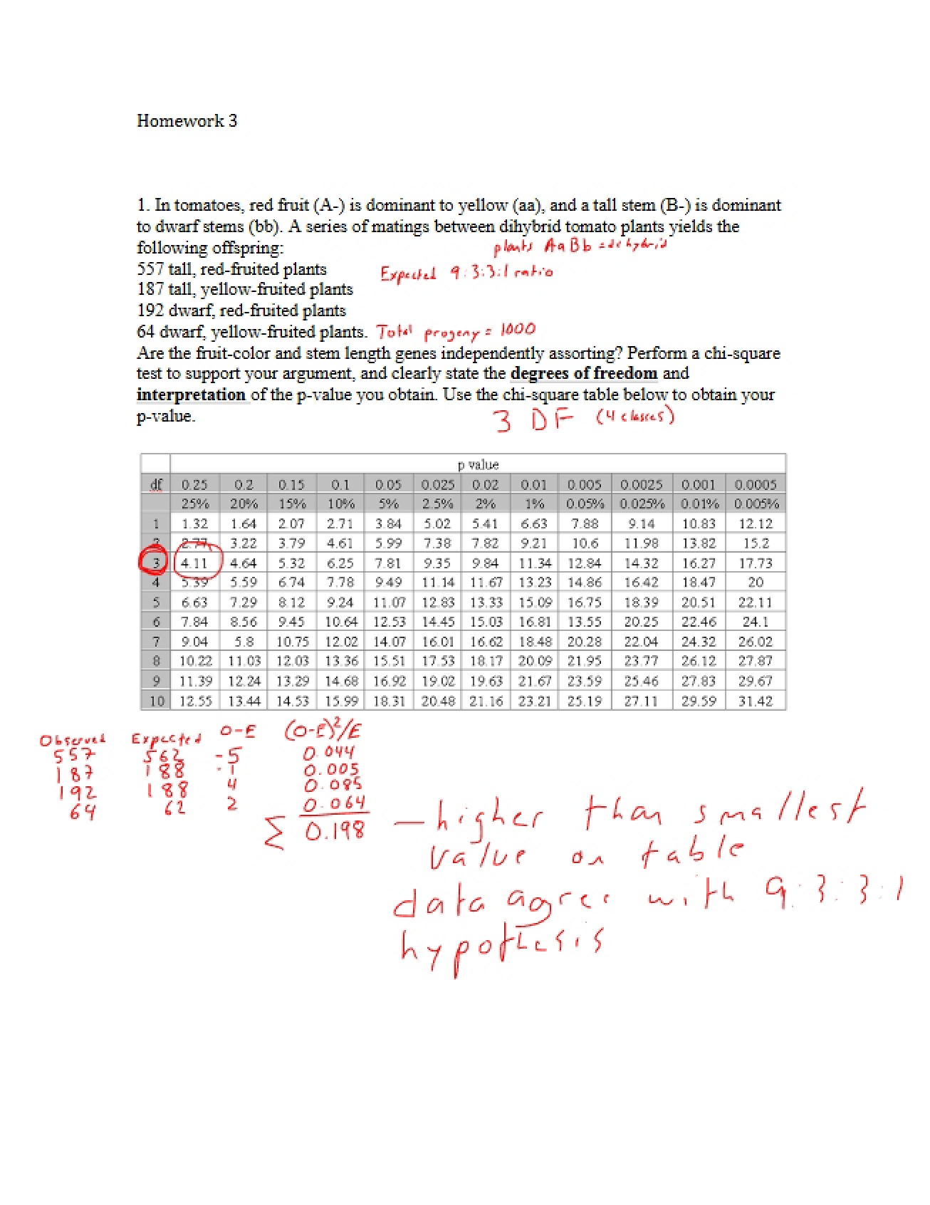 Answer Key Third Assignment (Version 2)