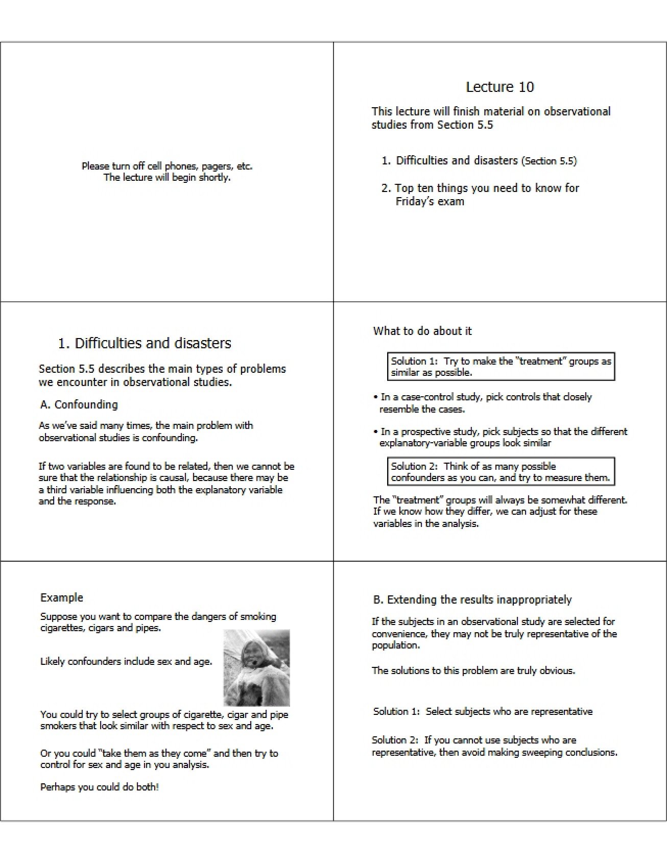 Statistics Lecture 10