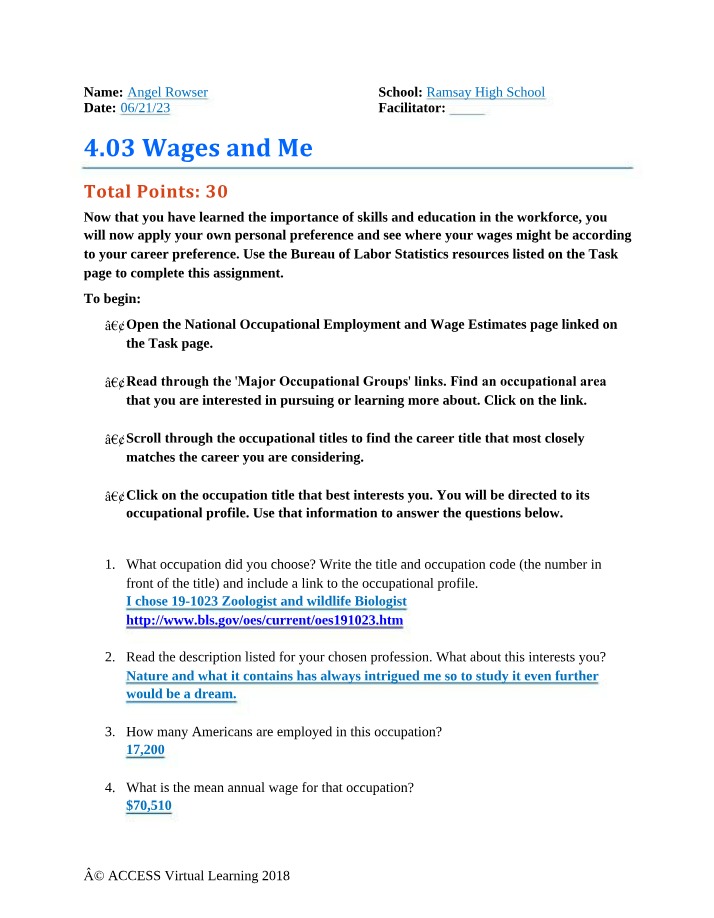 Zoology Careers - Wages, Opportunities, and Assignment