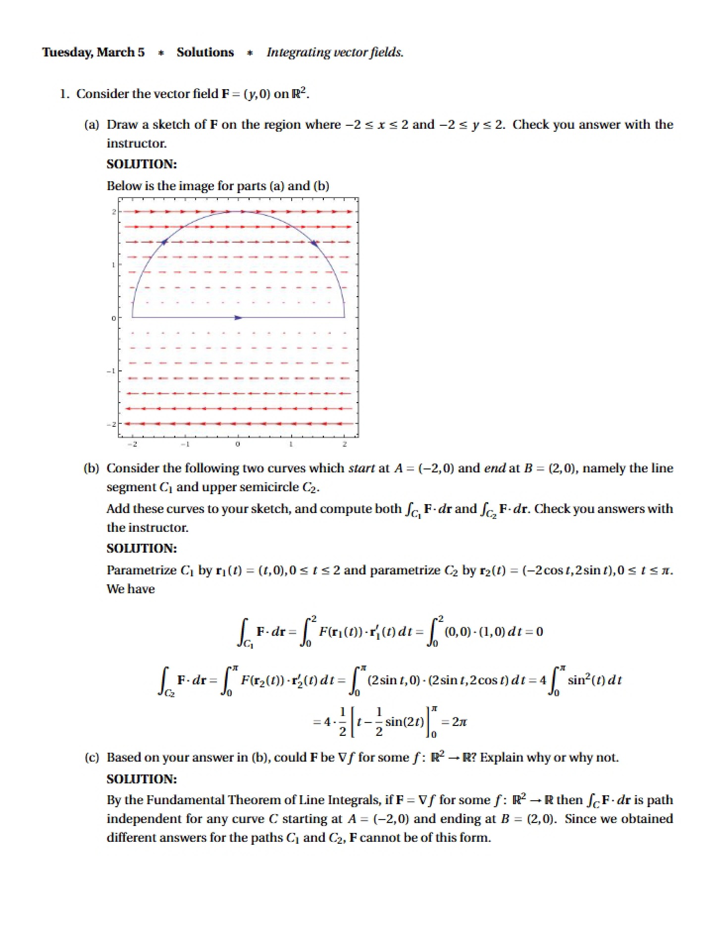 Worksheet Solutions Mar 05, 2013