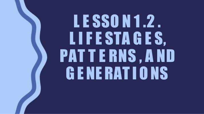 Life Stages and Patterns
