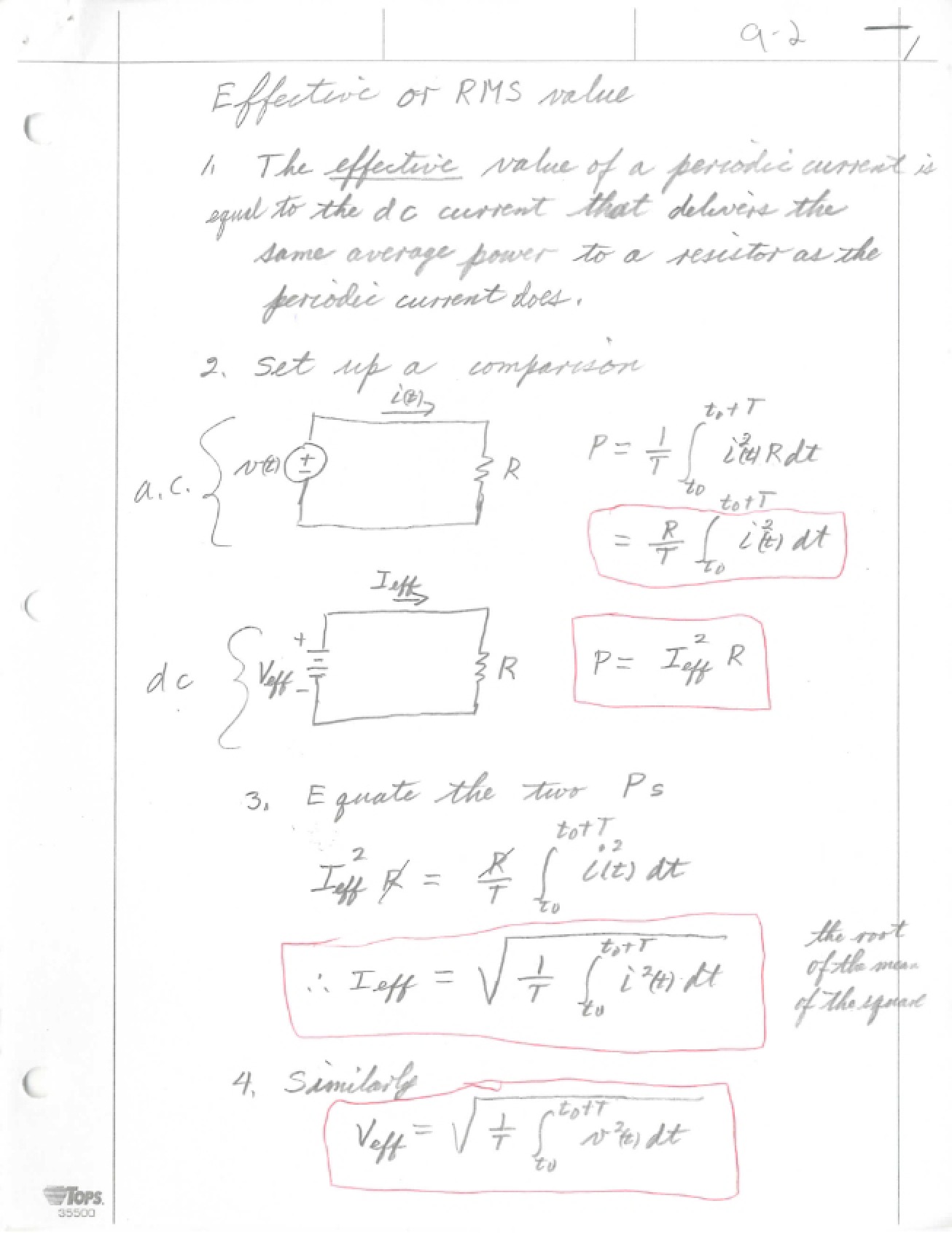 Lecture Records Circuits