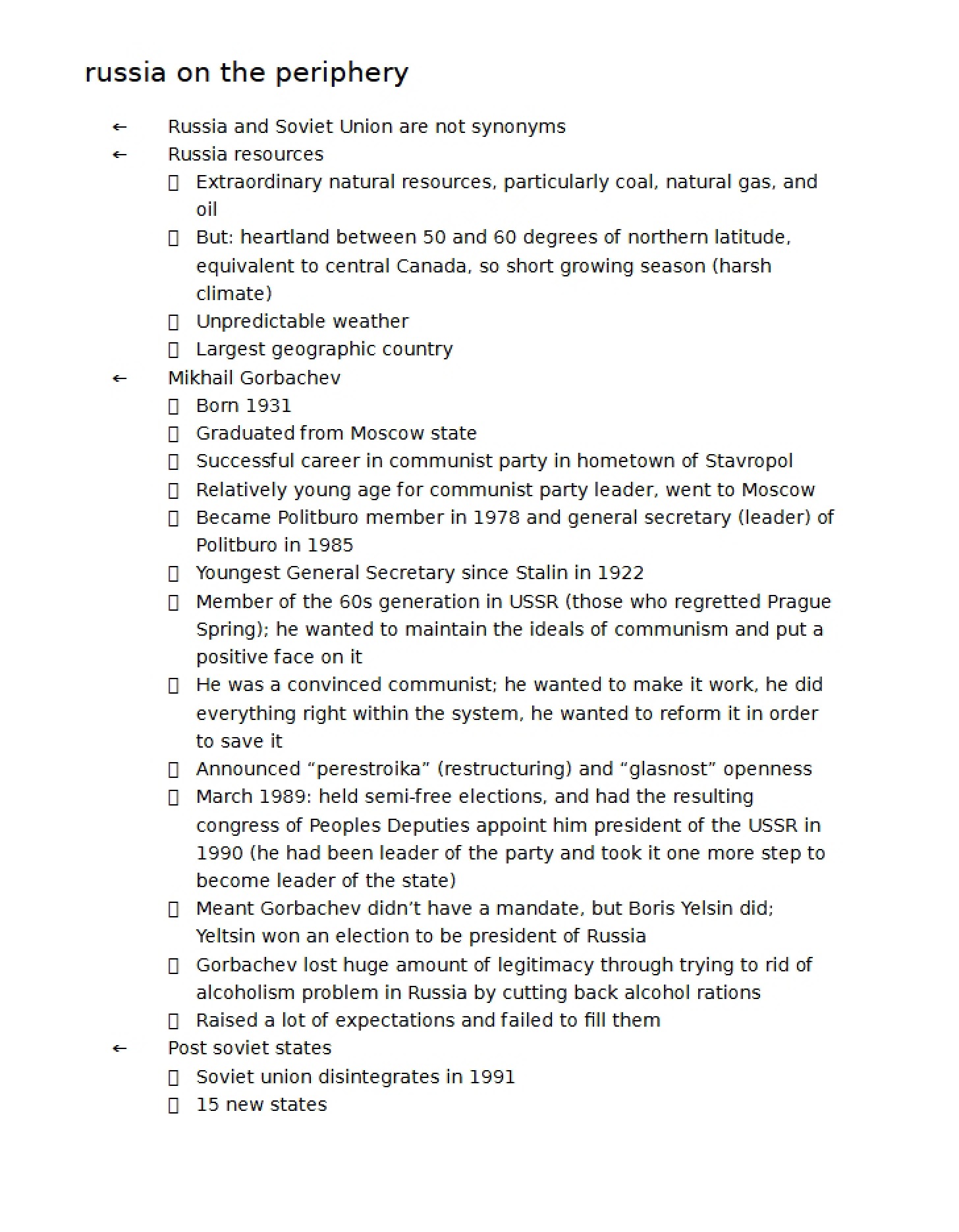 Lecture 13 Russia