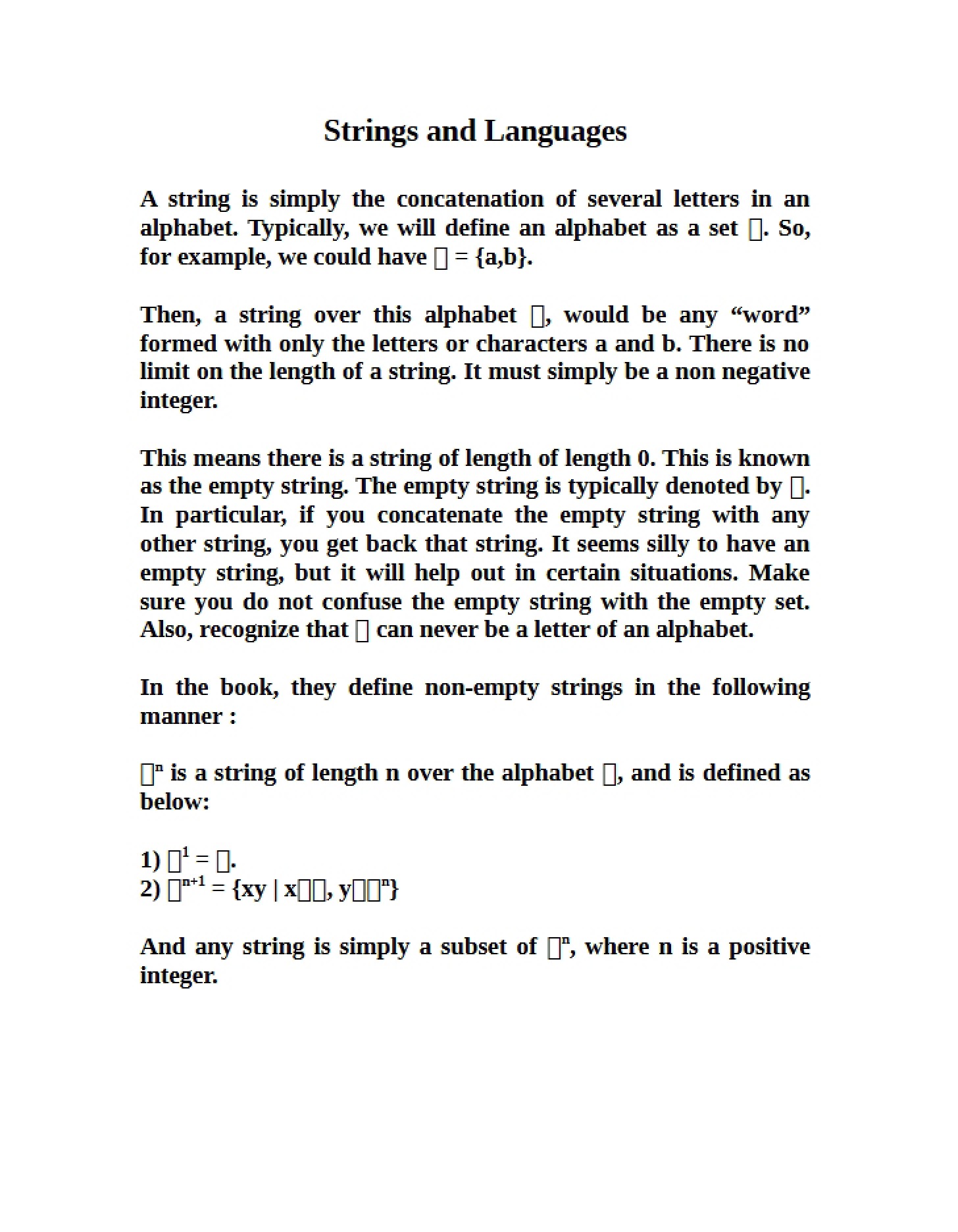 Permutations Summary