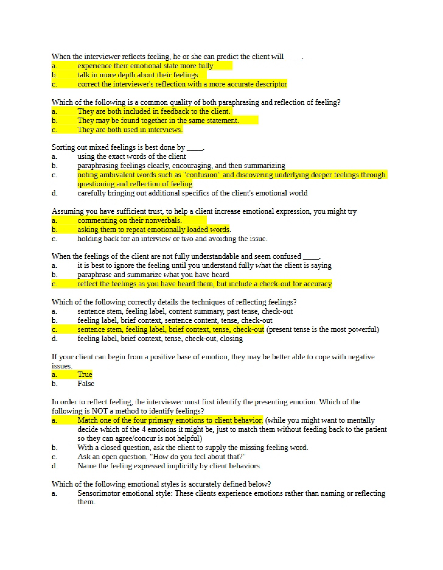Exam 3 Study Guide (NURS 210)