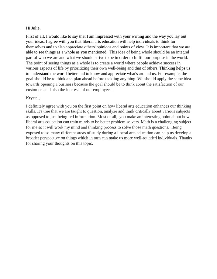 Critical Thinking and Problem Solving Skills