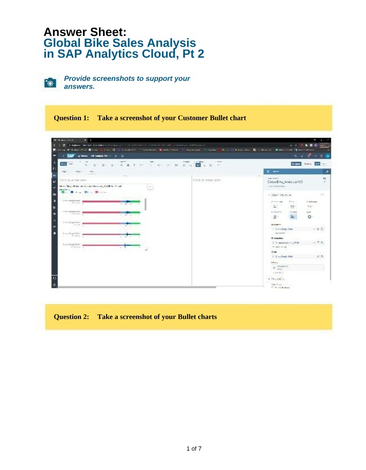 SAP Assignment 2 - Week 5 Analysis Using GBI Pt2