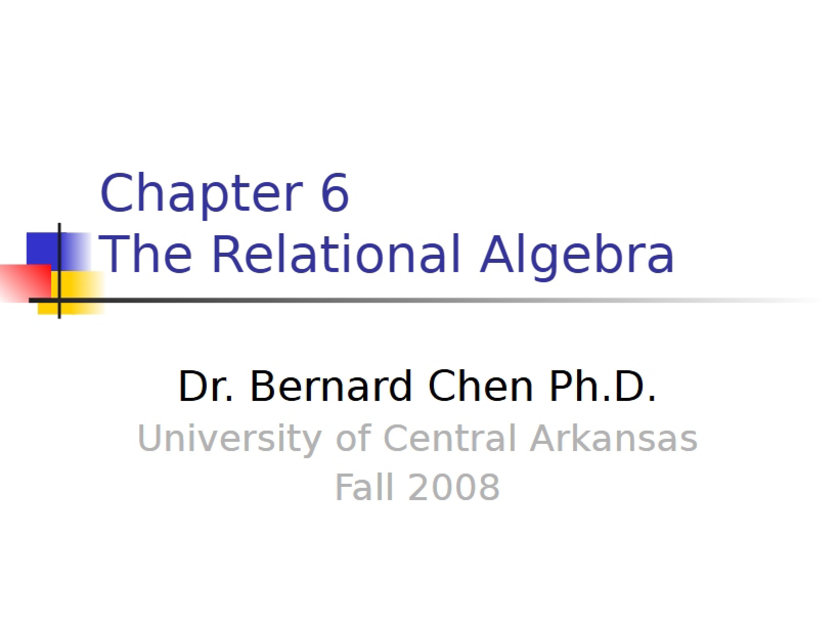 Database Systems Project Chapter 6