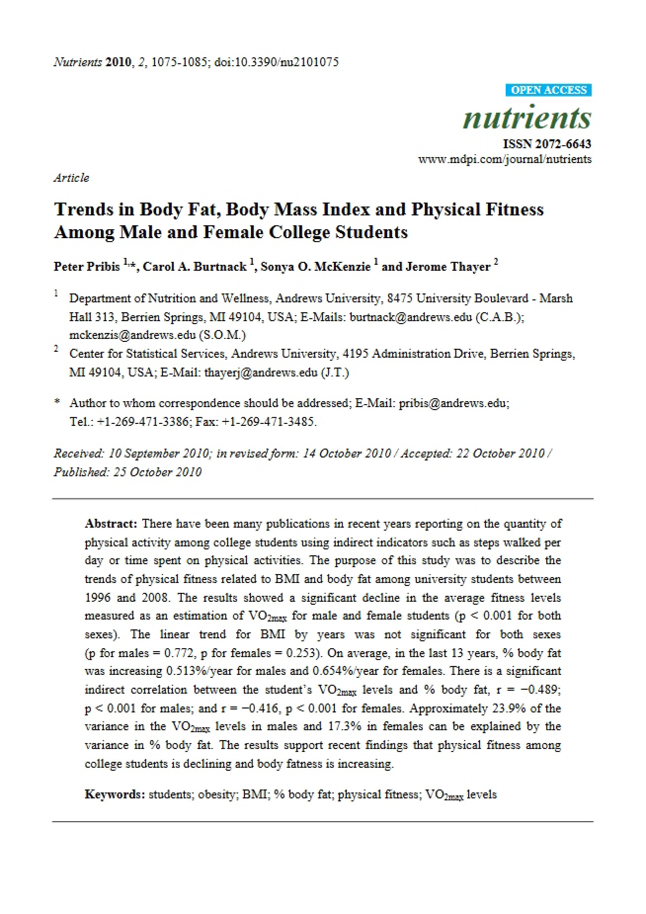 Critical Analysis of Article