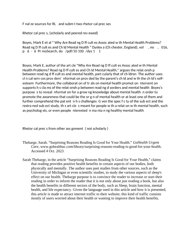 Why Reading Difficulties Are Linked to Mental Health