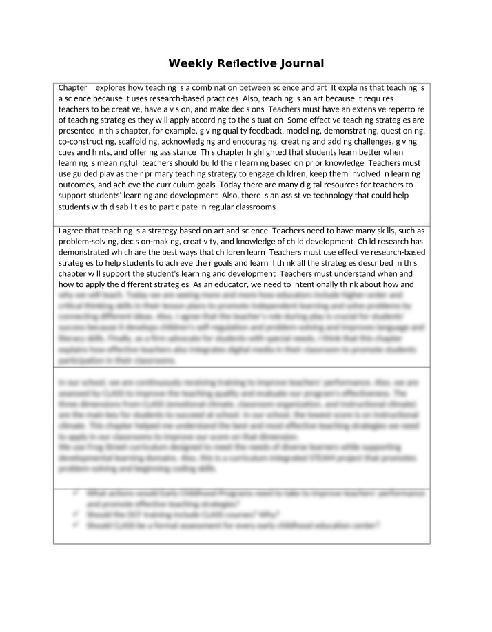 The Art and Science of Effective Teaching Strategies