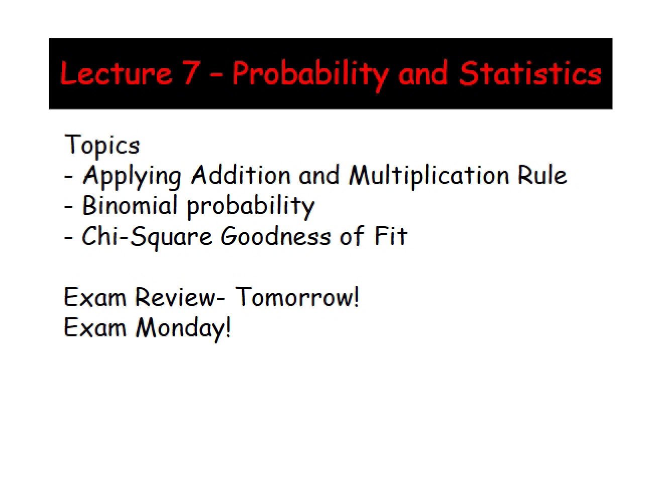 Statistics and Probability in Genetics