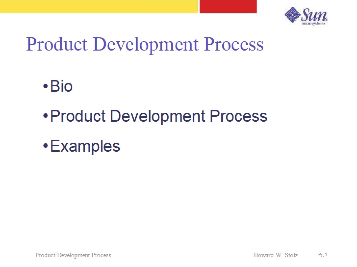 Process of Product Development