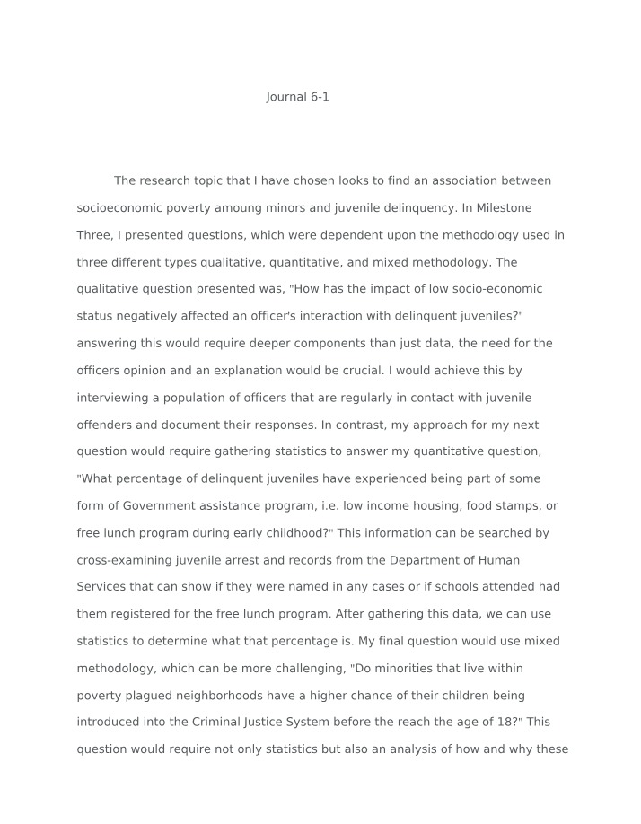 SCS-285 Journal 6-1
