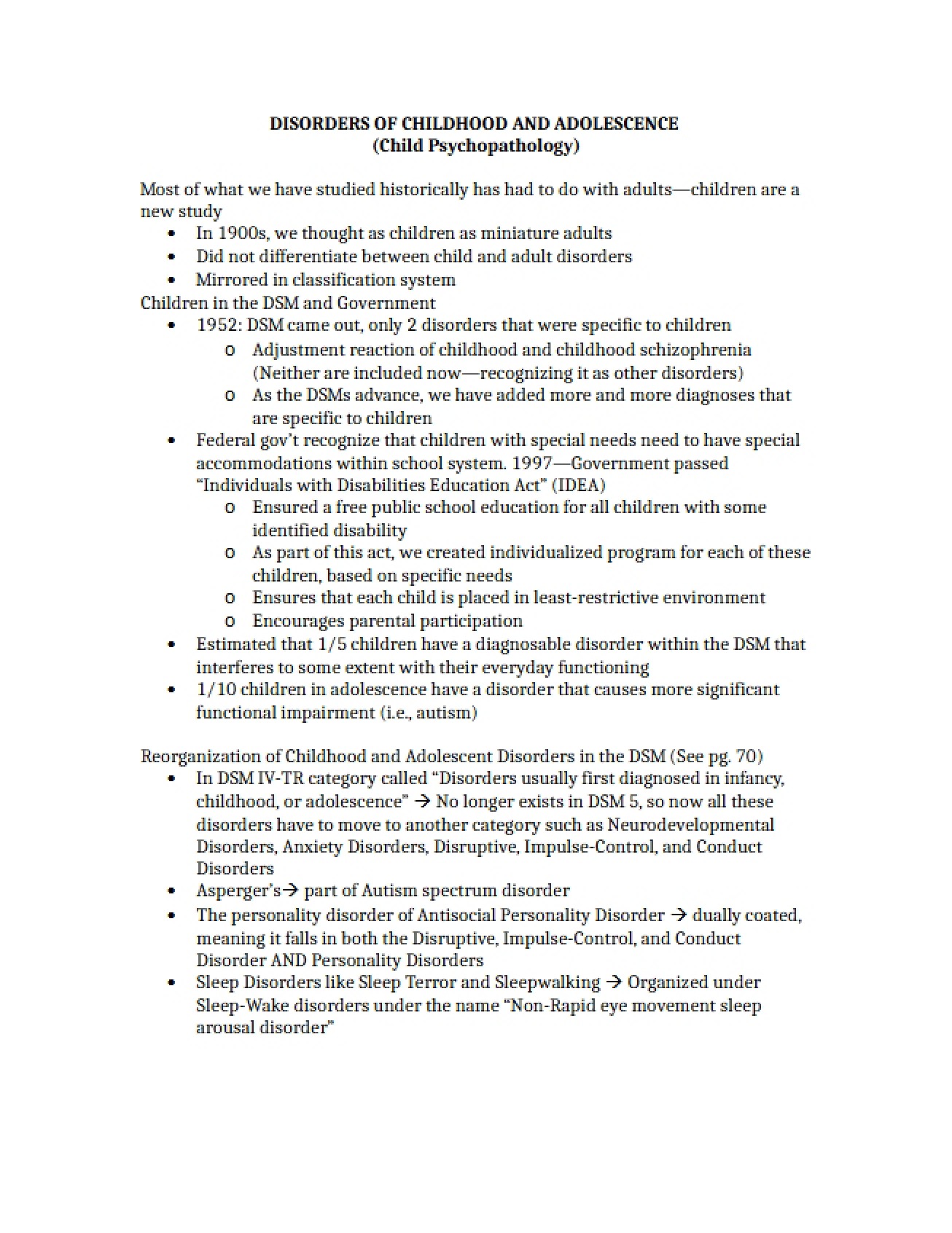 Psychology Unit Three
