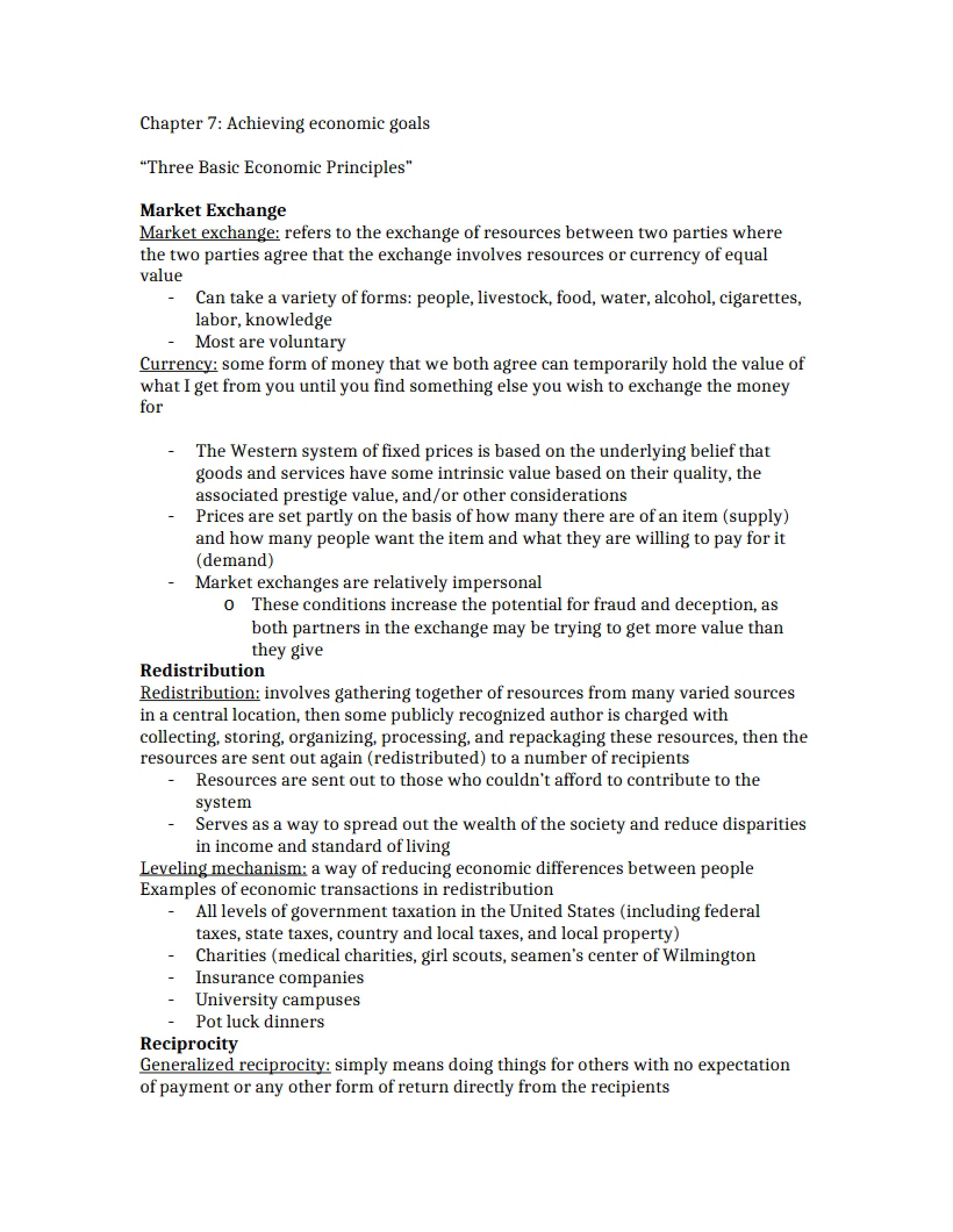 Fundamental Principles of Economics