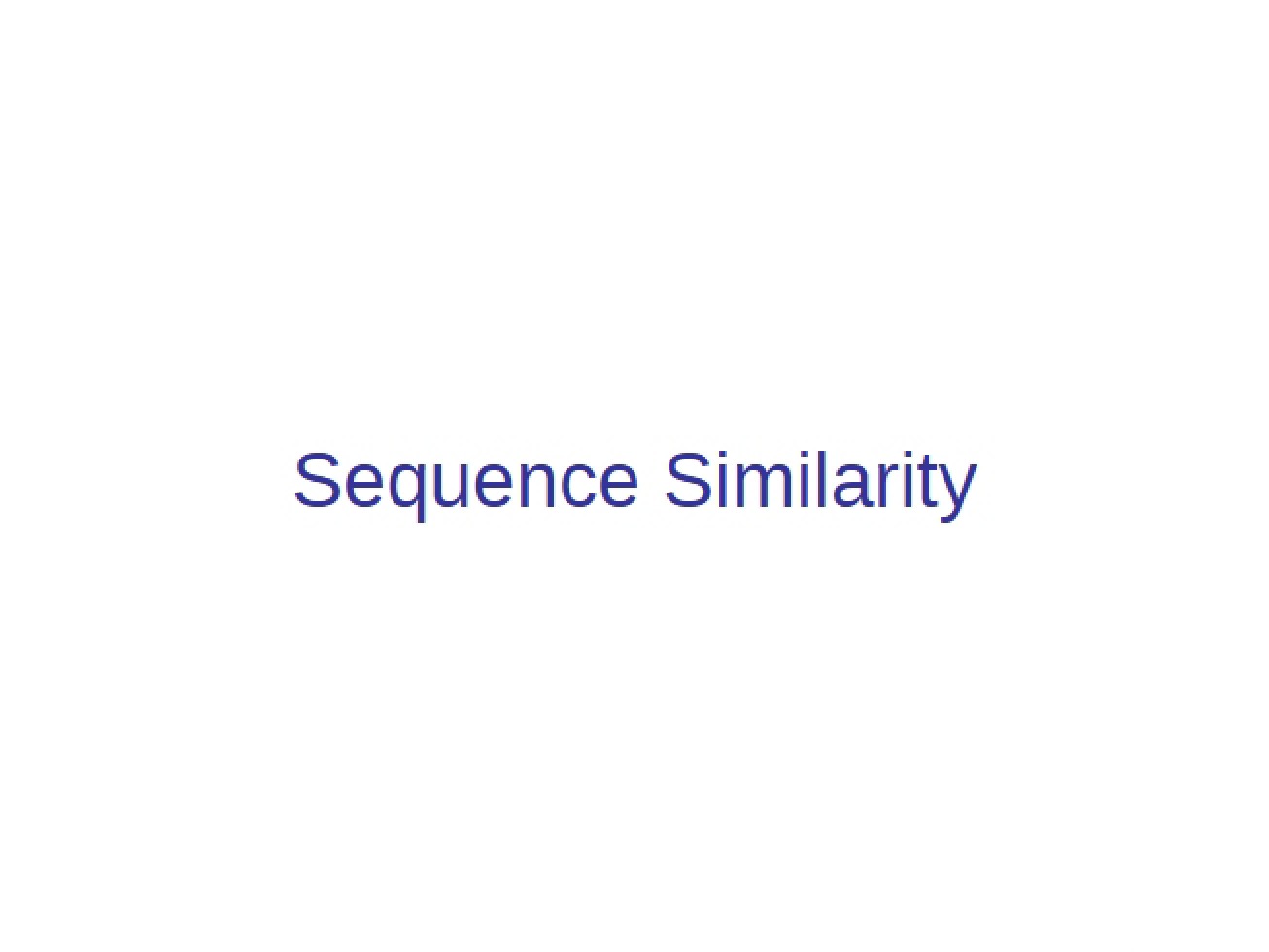 Sequence Similarity (Set 2)