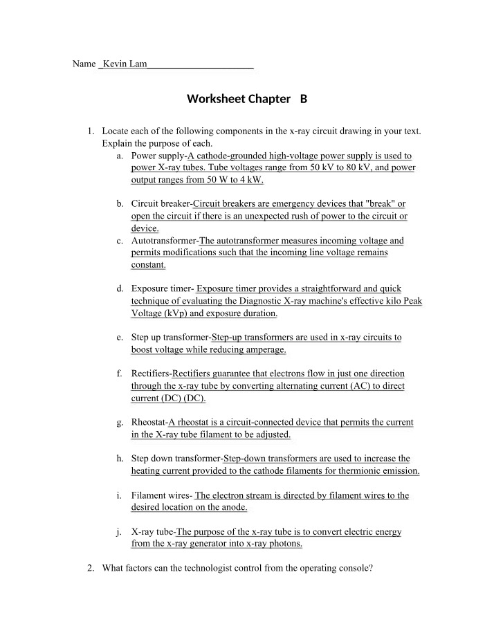 Chapter 4B Worksheet