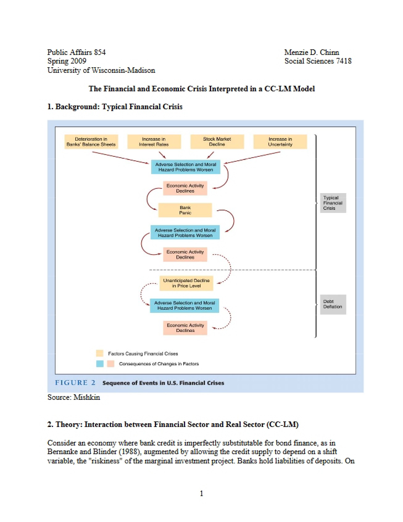 Economic and Financial Crisis