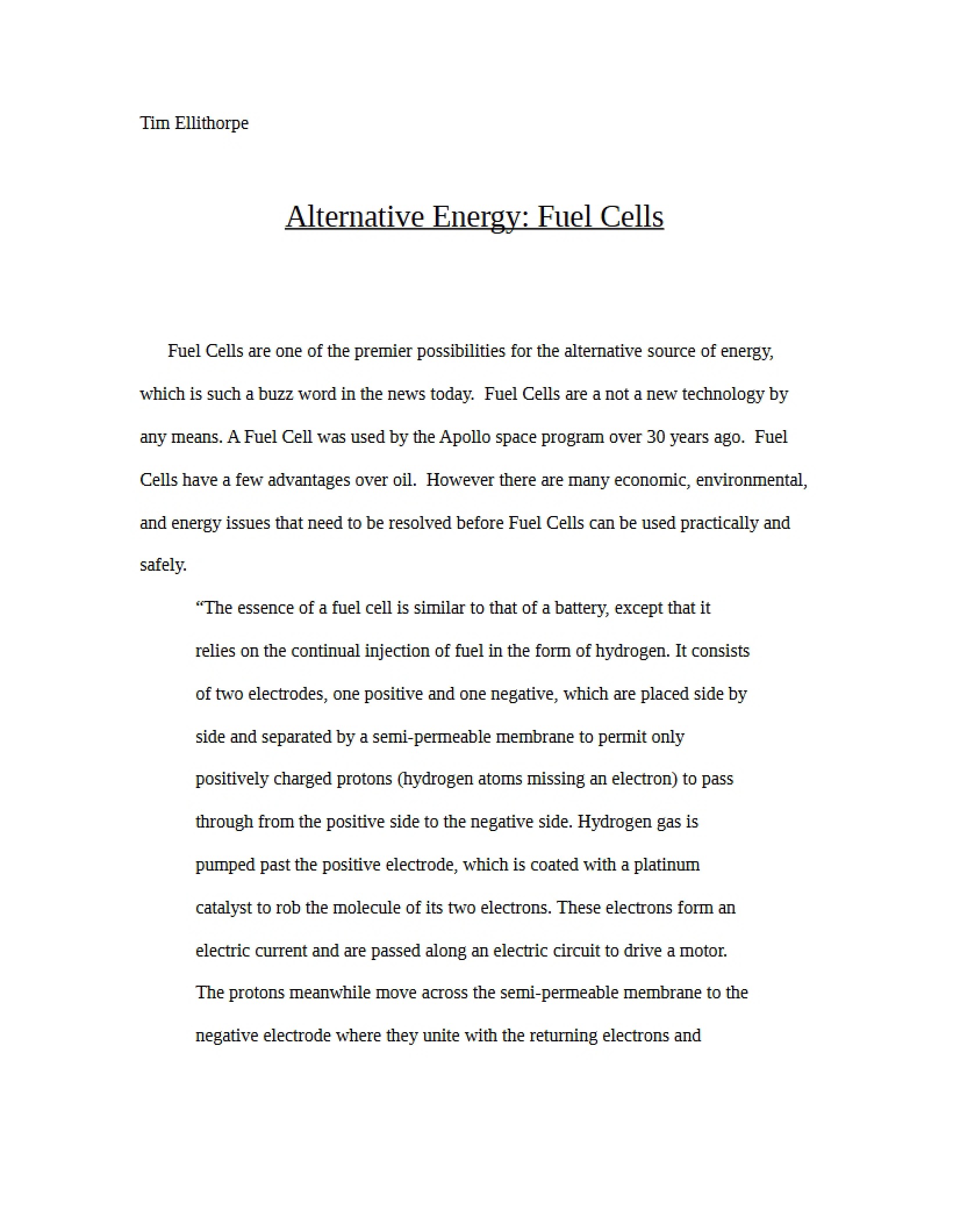 Fuel Cell Tim Ellithrope (Su06)