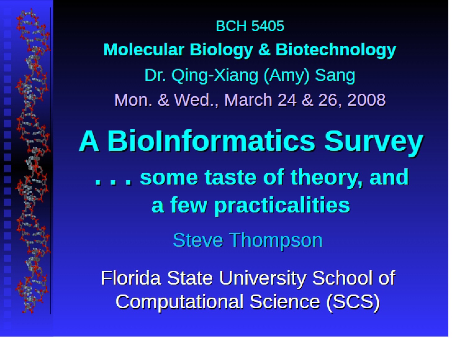 Comprehensive Lecture Transcripts
