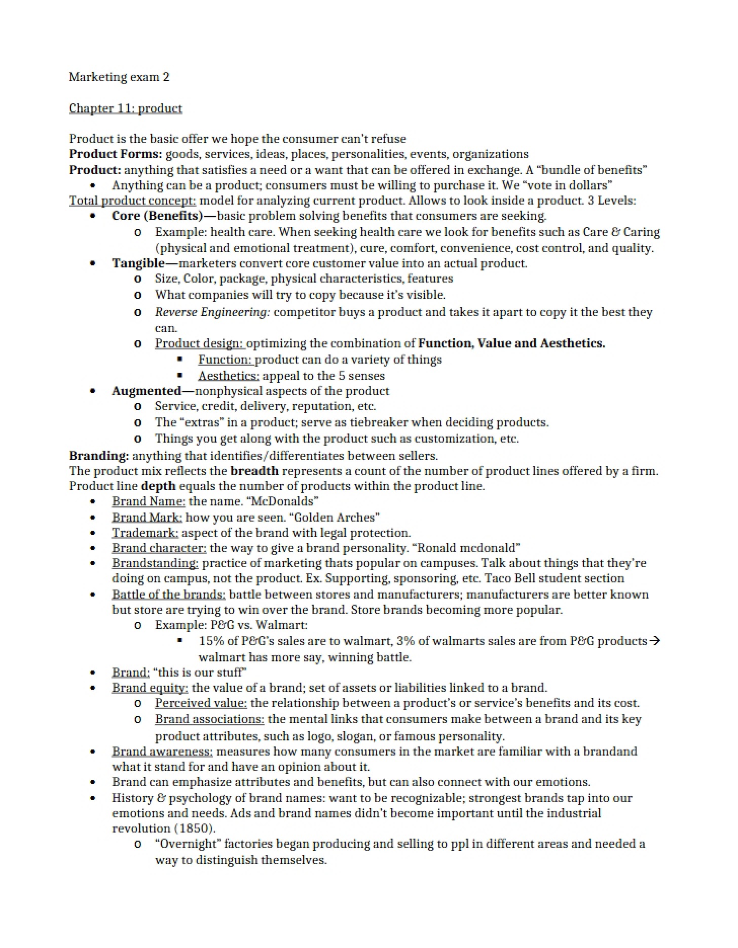 Product Strategy (Chapter 11)