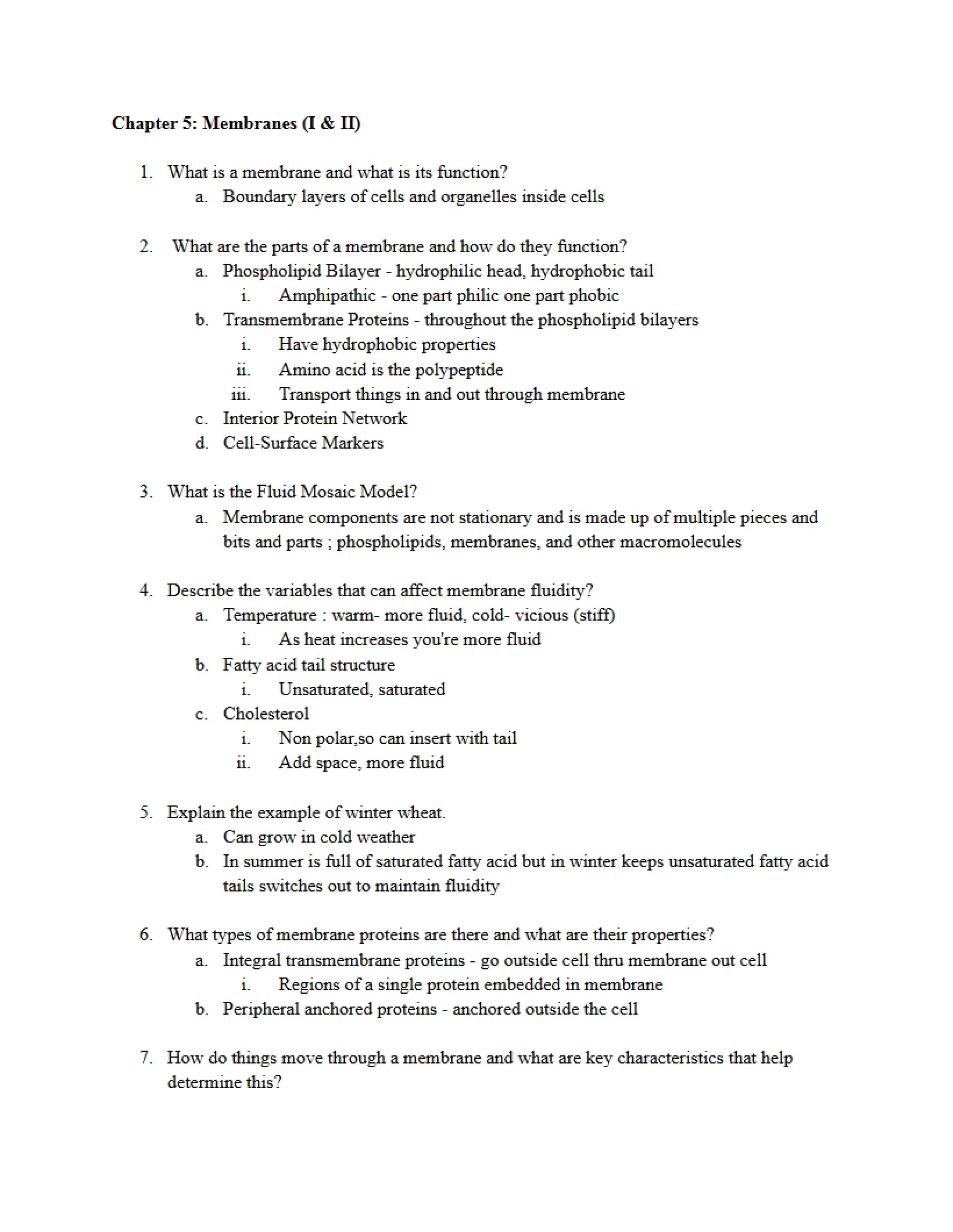 Midterm 2 Study Guide