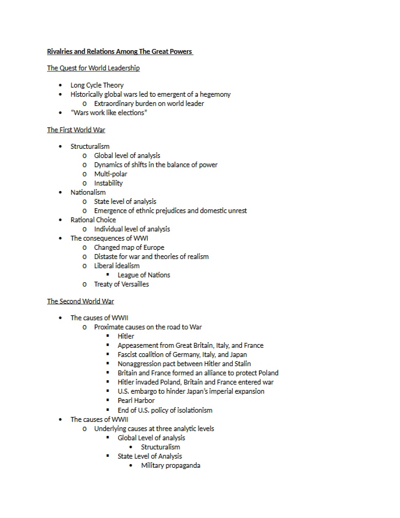 Notes for Chapter 4