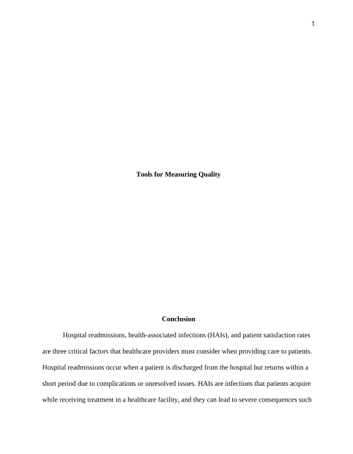 Strategies for Reducing Healthcare Quality