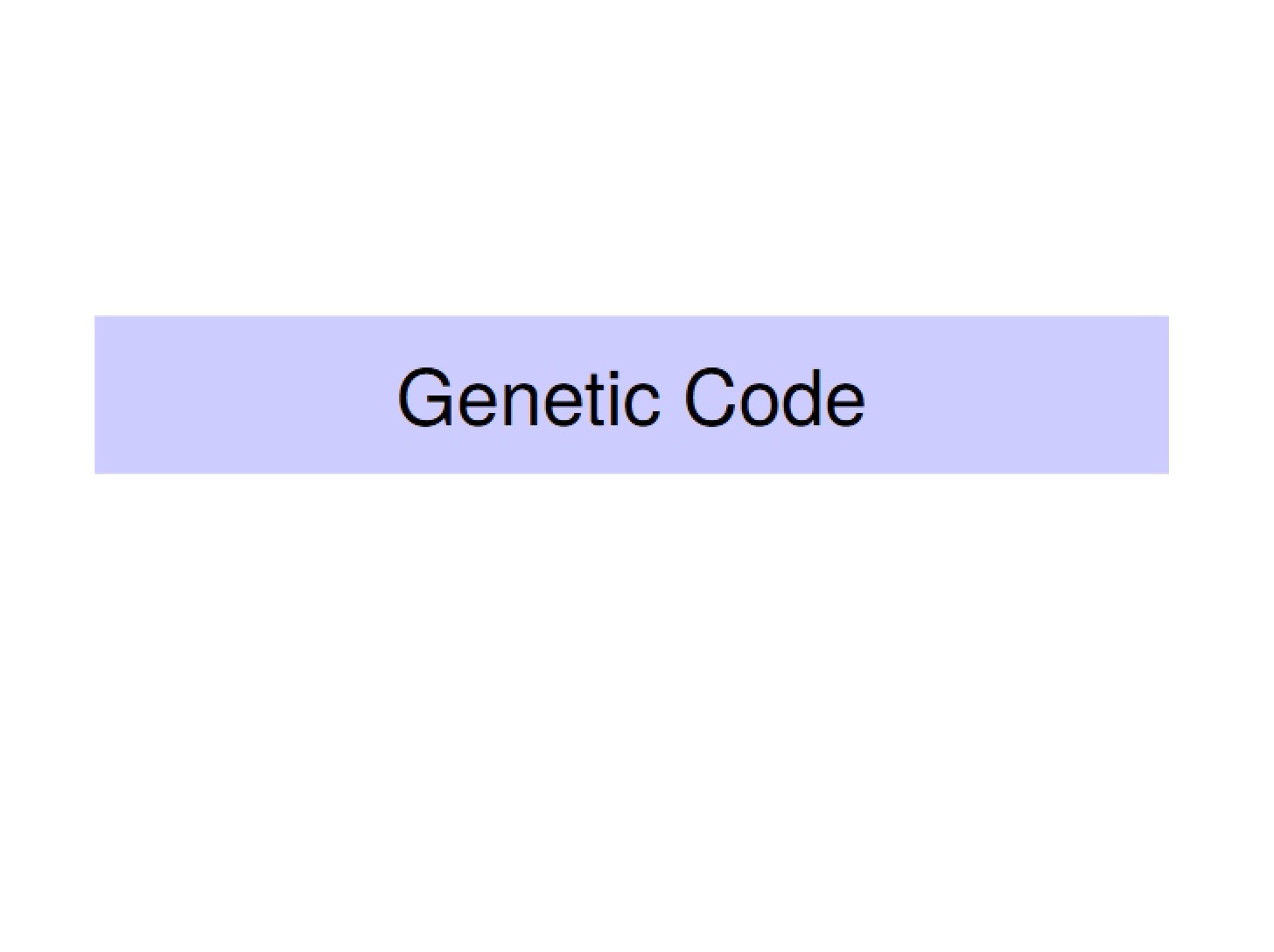 Code of Life