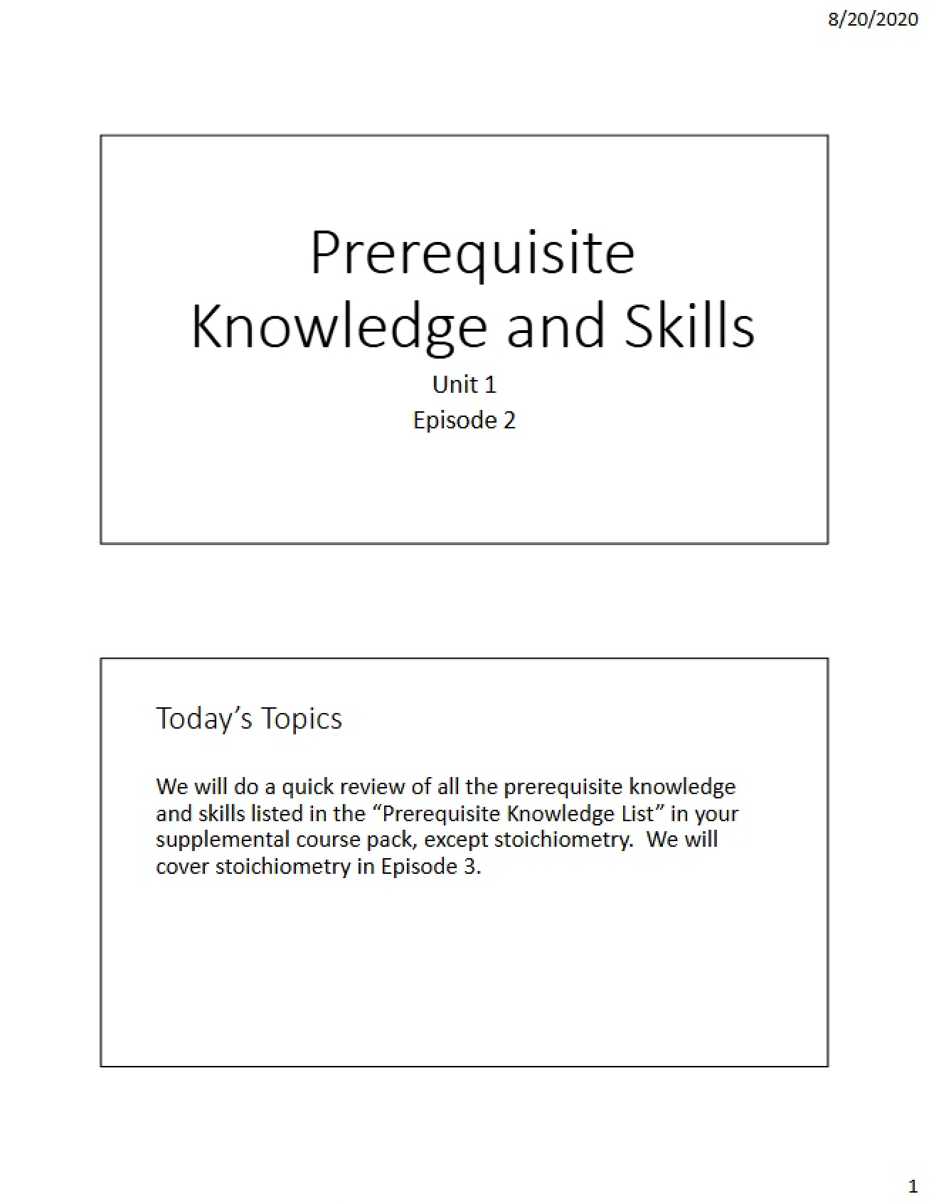 Fundamentals Slides (LE 102)