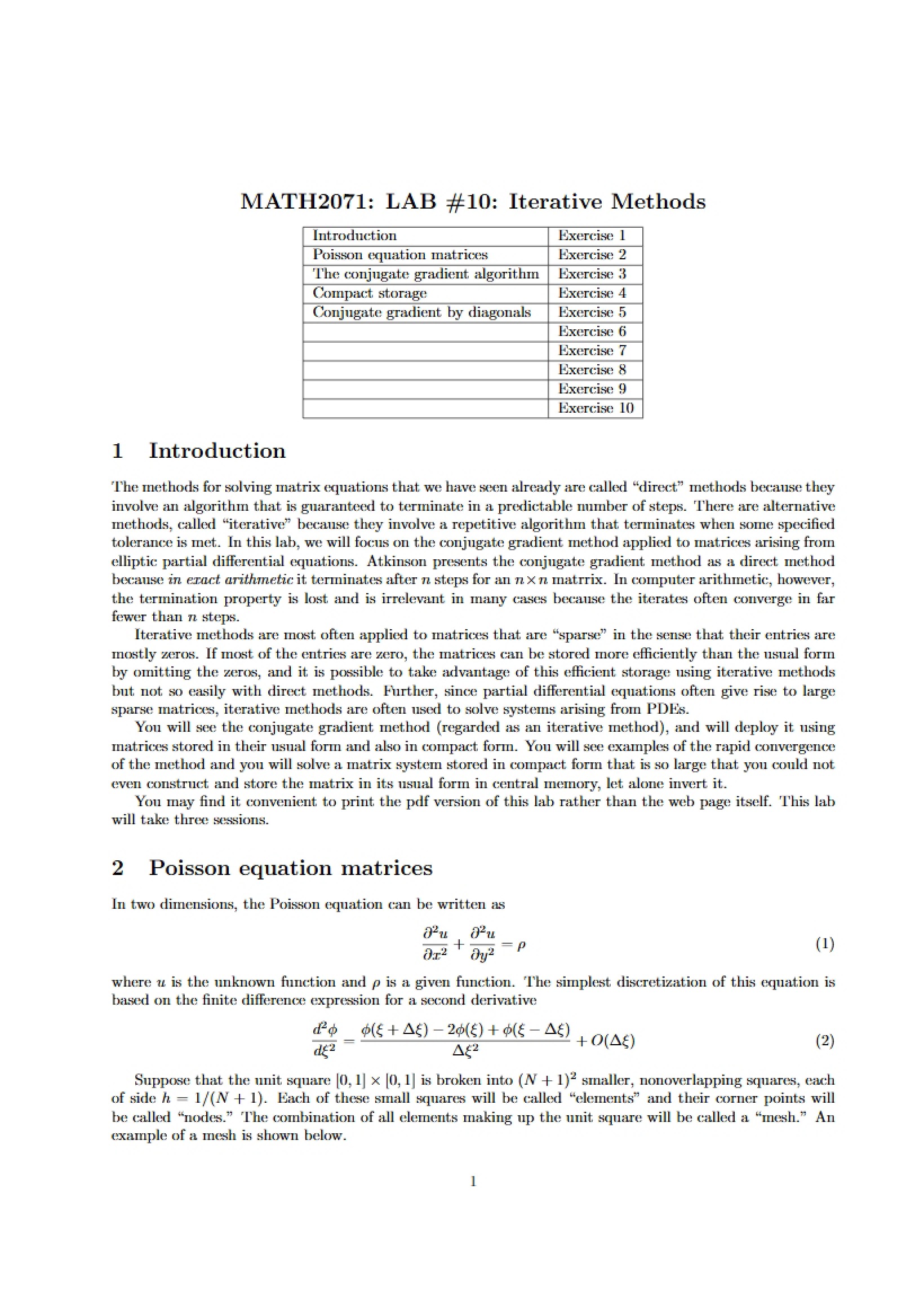 Methods Iterative