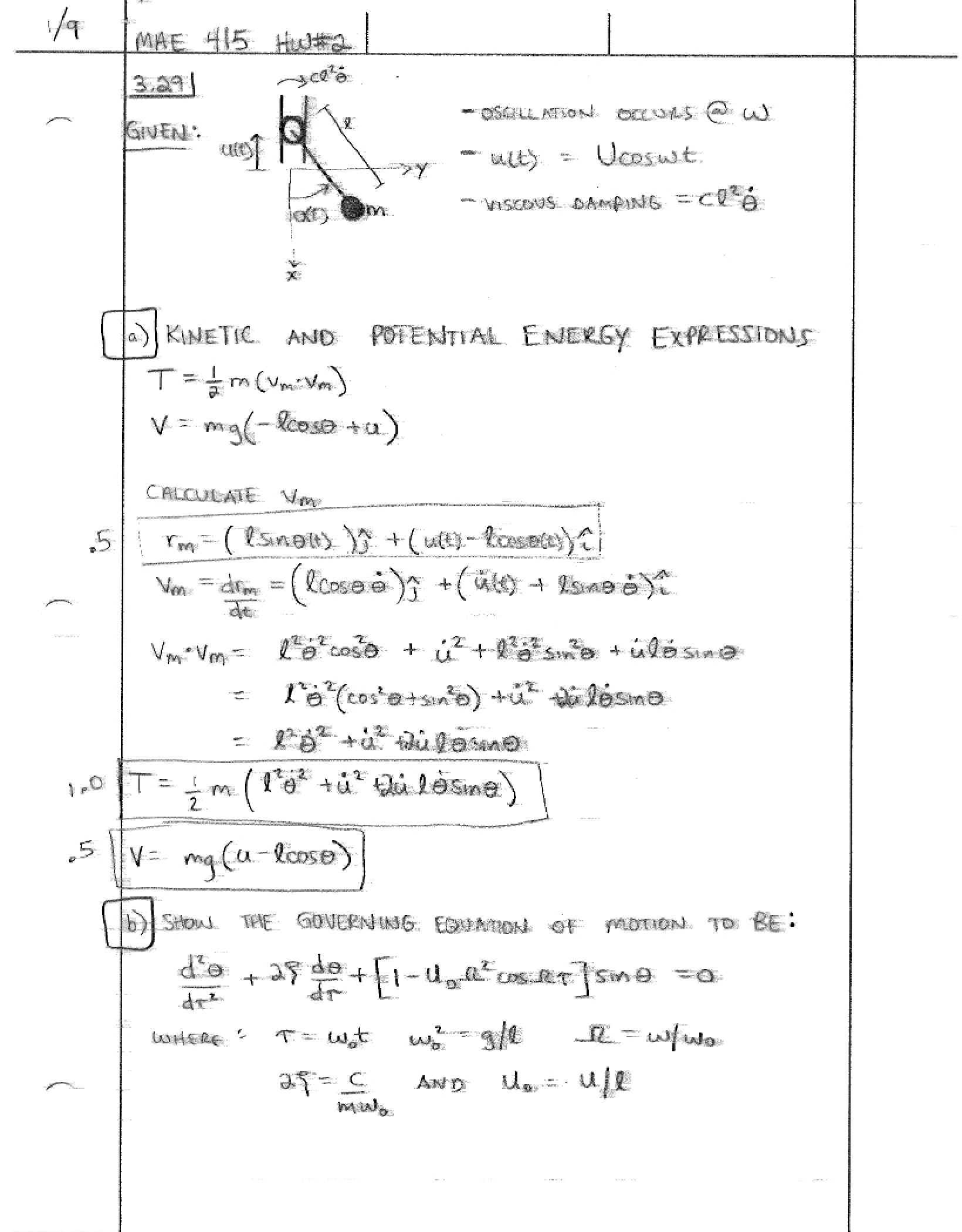 Vibration Analysis Assignment Two