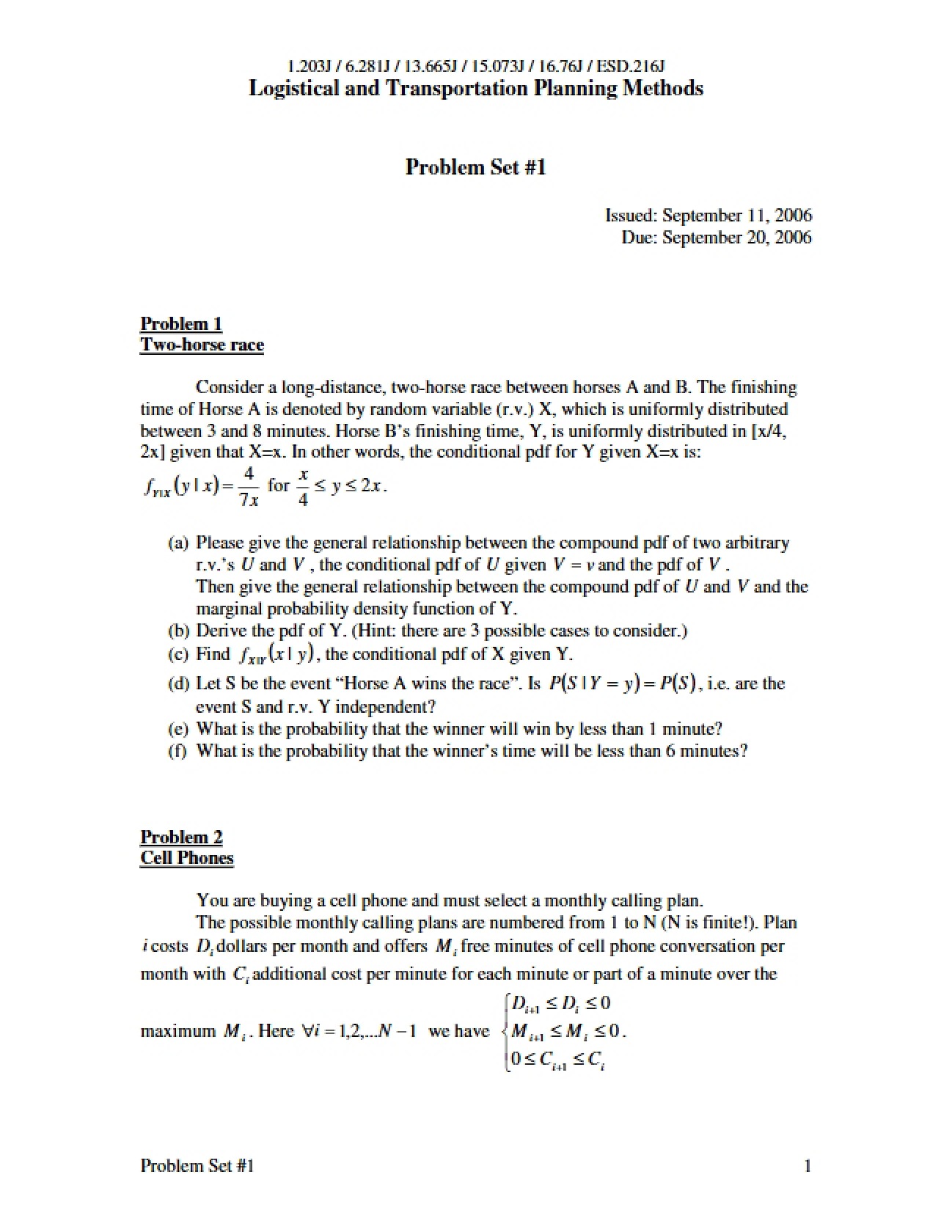Transportation Planning Study Guide